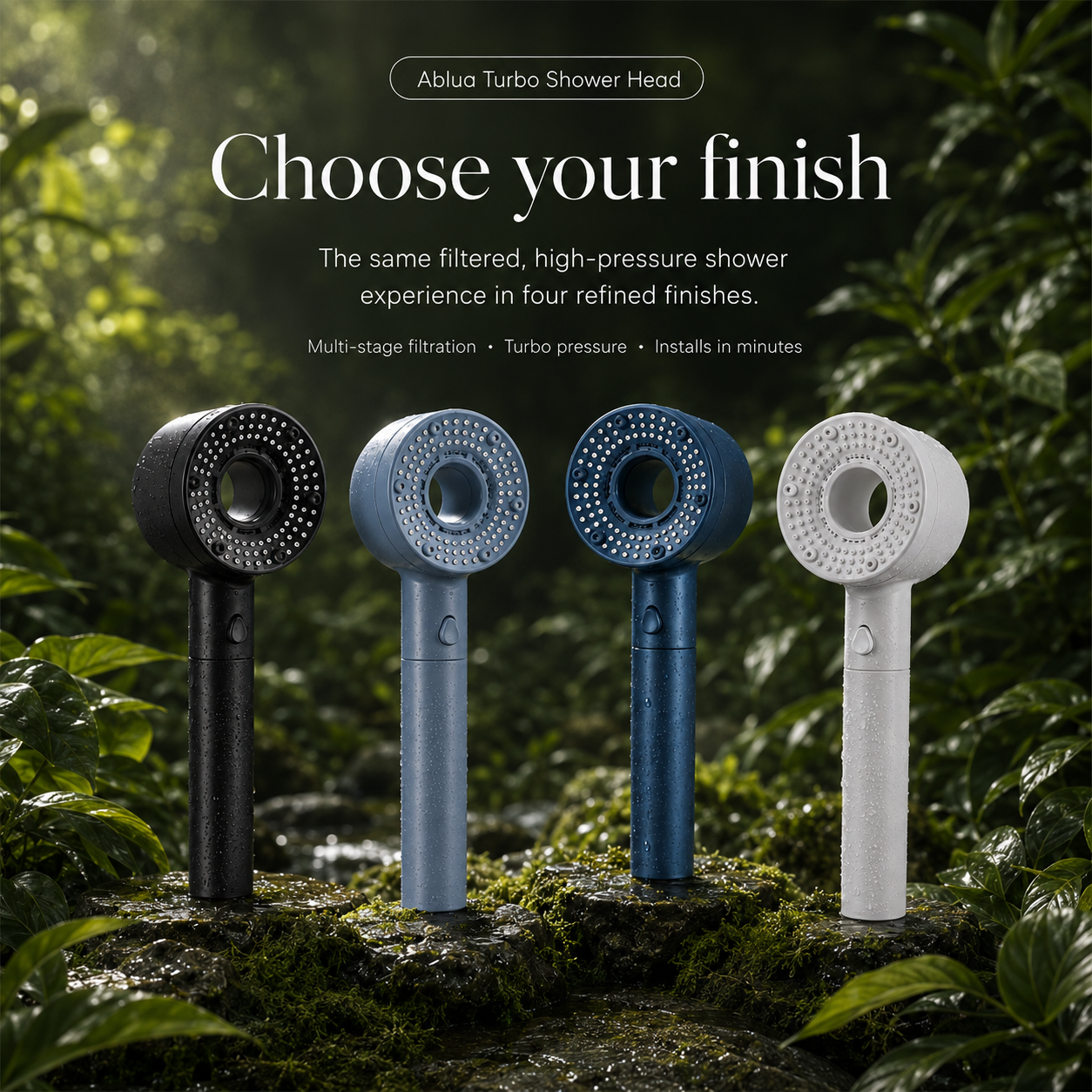 Ablua Turbo Shower Head