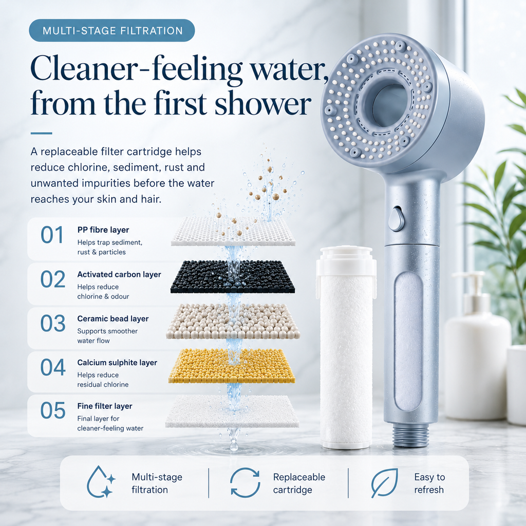 Ablua Turbo Shower Head