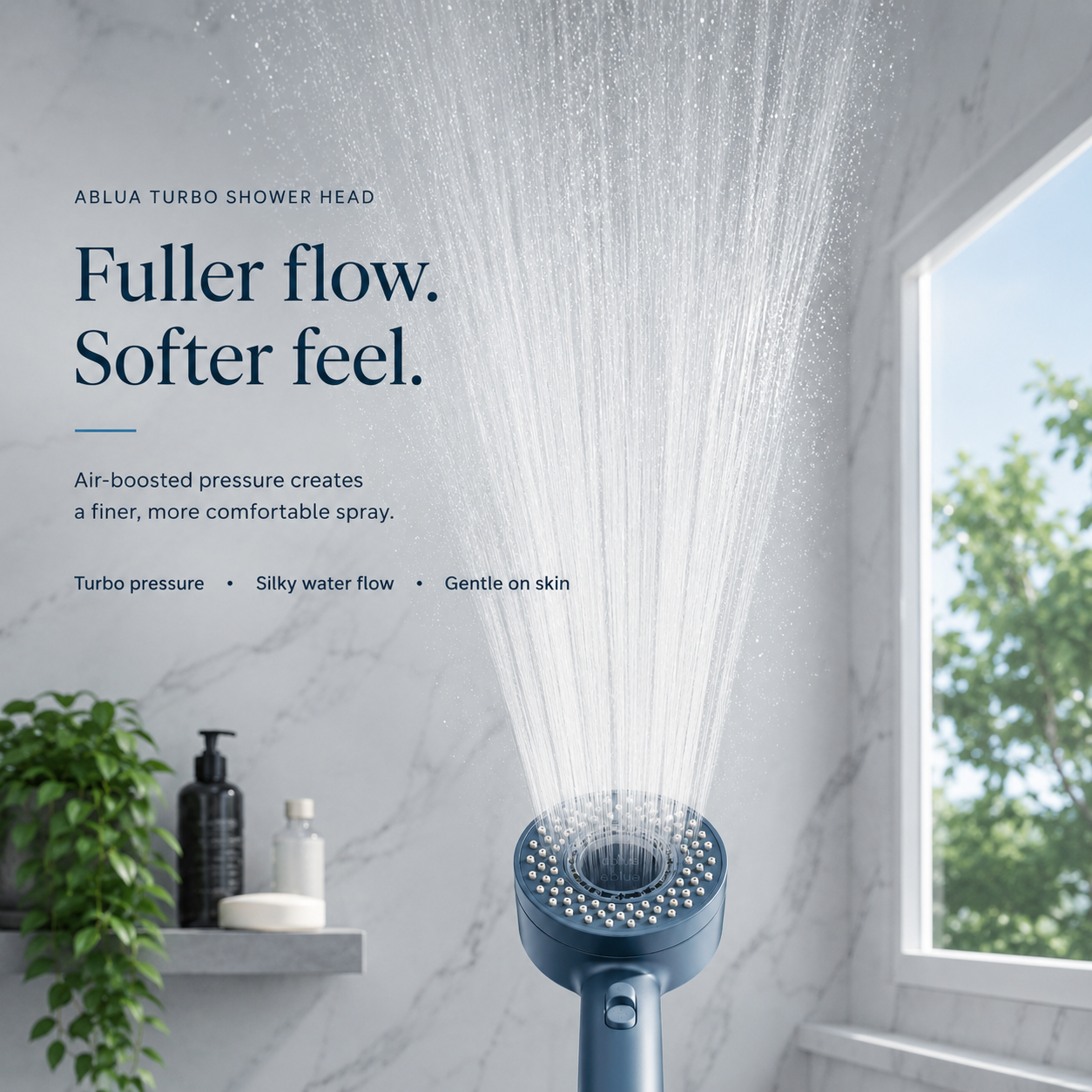 Ablua Turbo Shower Head