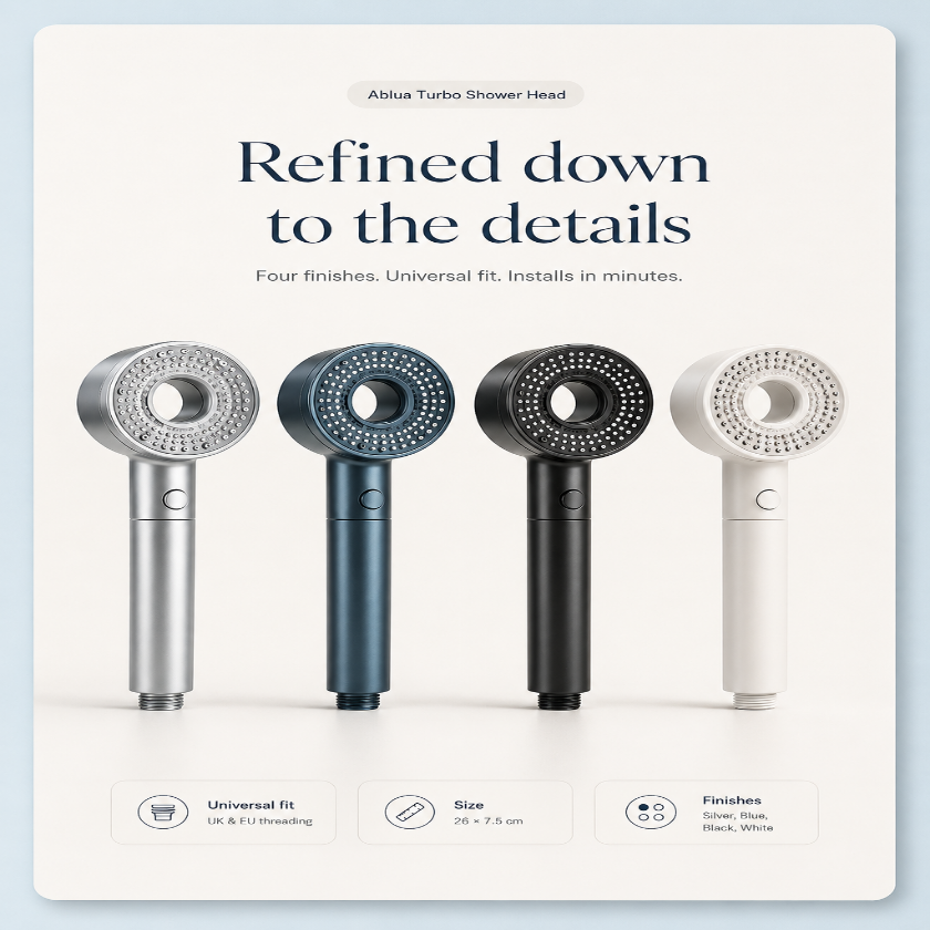 Ablua Turbo Shower Head