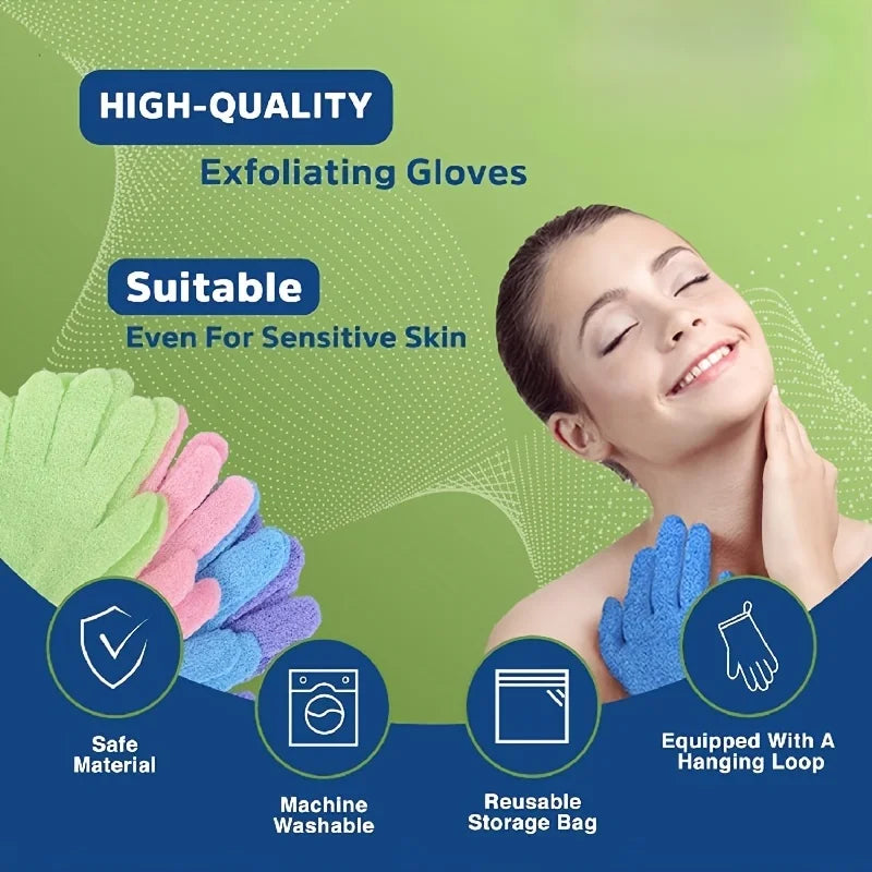 Ablua Exfoliating Bath Gloves