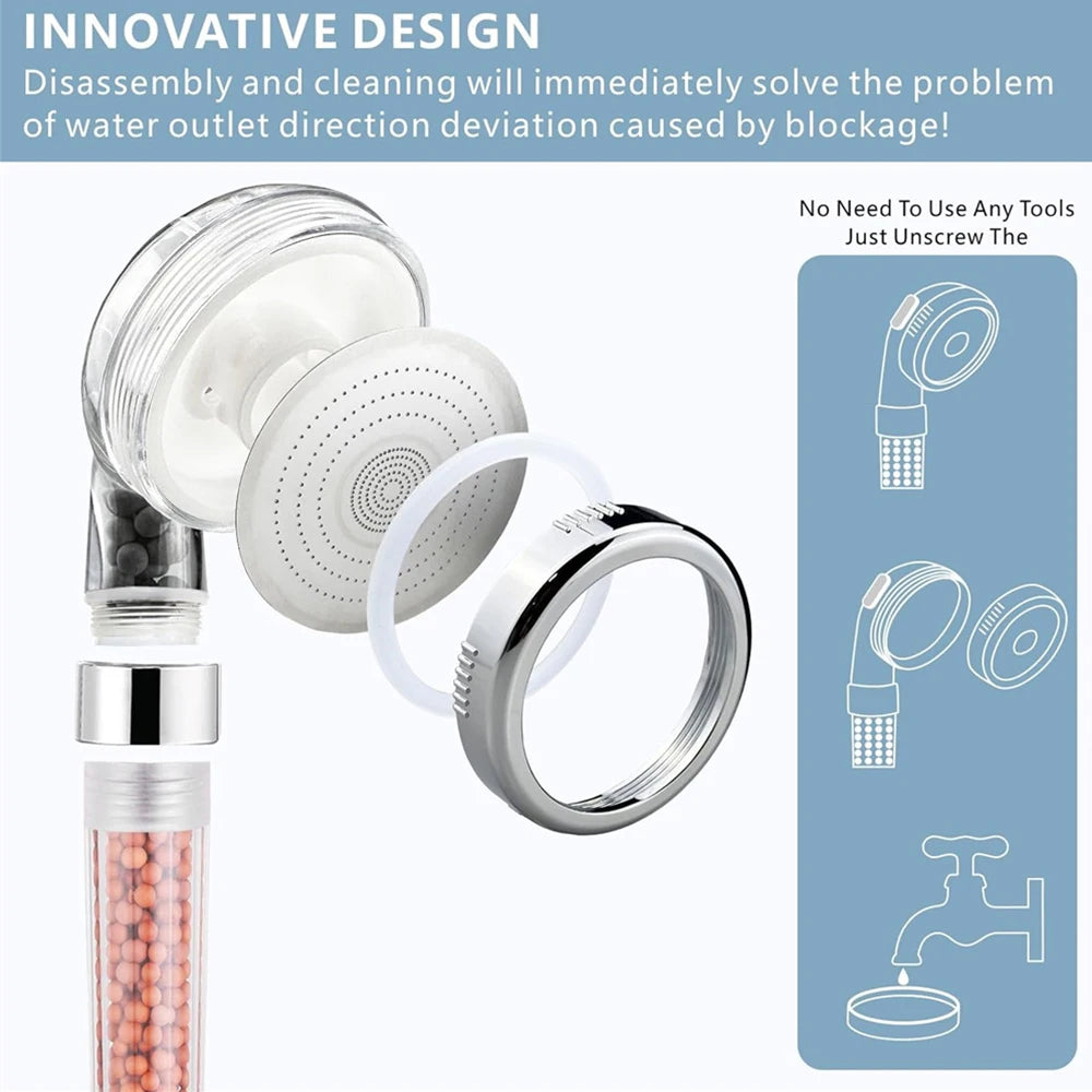 Ablua Clear Shower Head