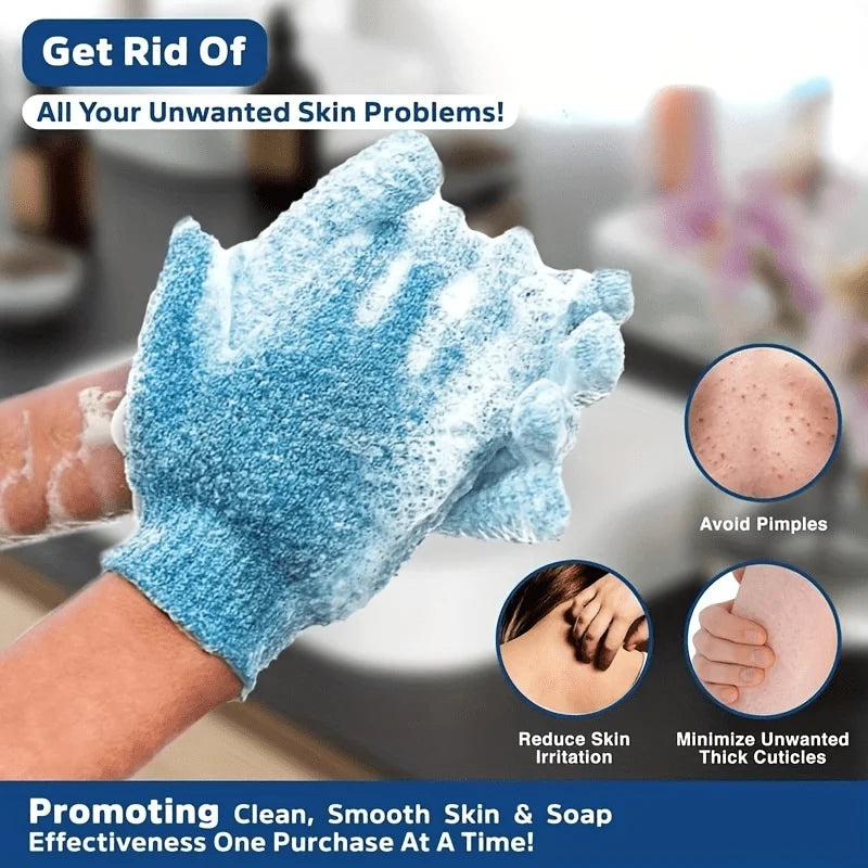 Ablua Exfoliating Bath Gloves
