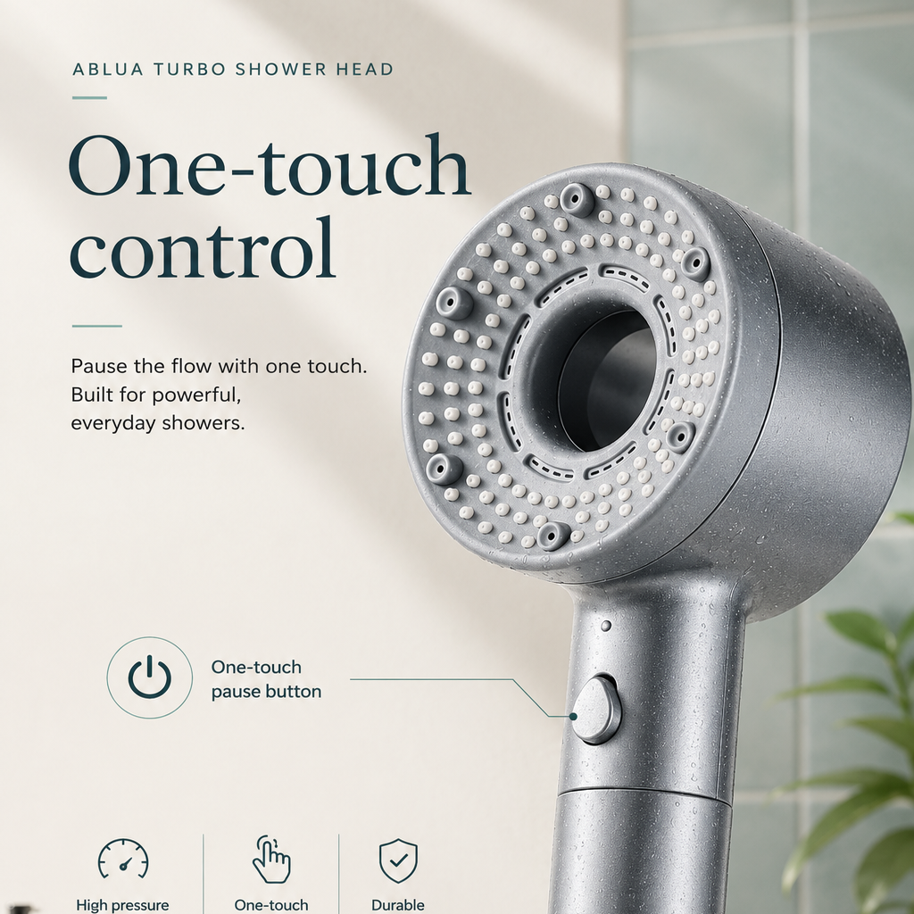 Ablua Turbo Shower Head